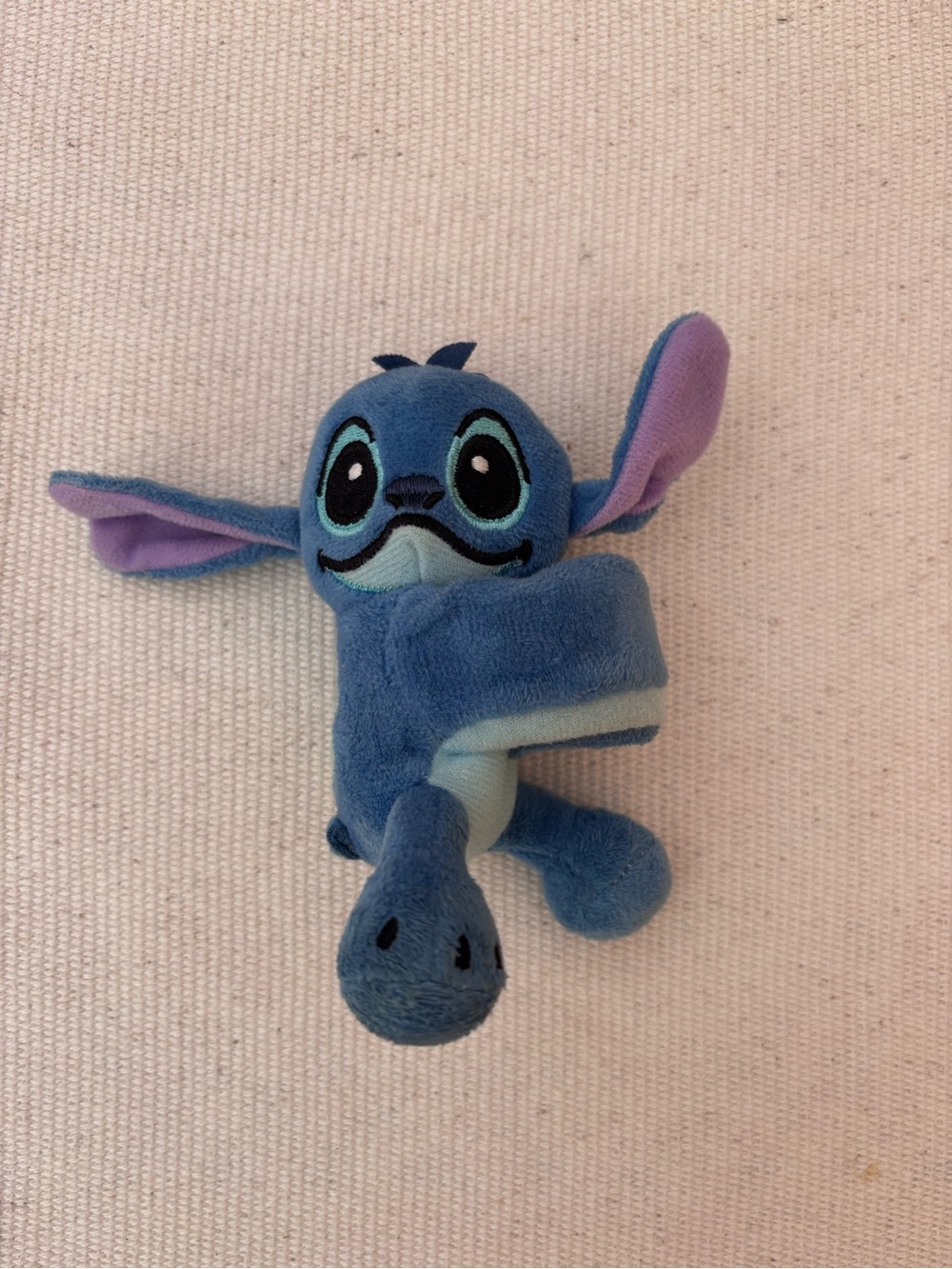 Stitch Cutie Cuff plush slap bracelet. Disney Bullistoy